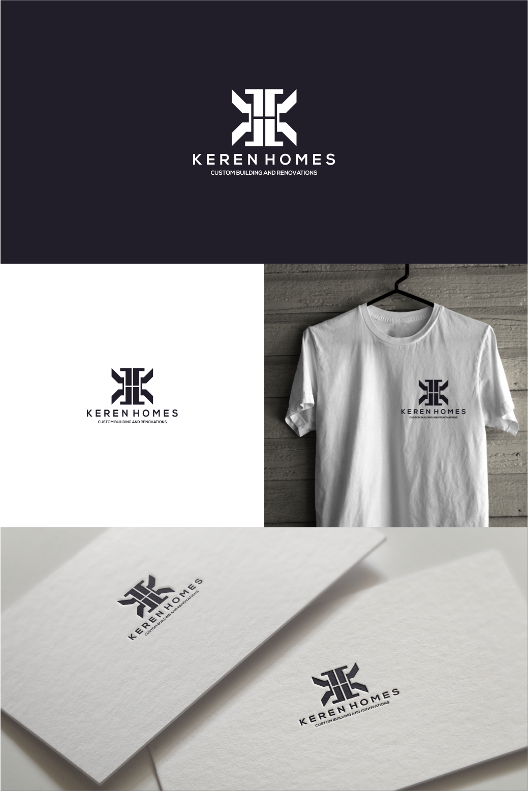 Logo Design by nomnome for Keren Homes, LLC | Design #26714476