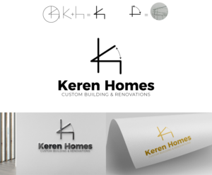 Logo Design by ileanalp for Keren Homes, LLC | Design: #26714661