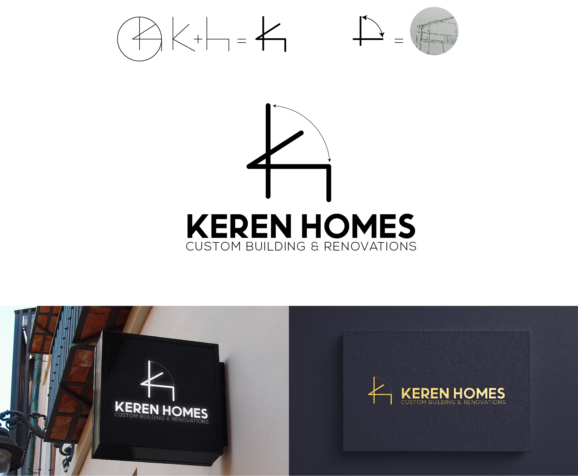 Logo Design by ileanalp for Keren Homes, LLC | Design #26714680