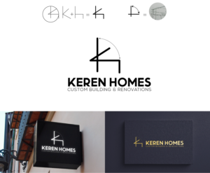 Logo Design by ileanalp for Keren Homes, LLC | Design: #26714680