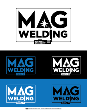 MAG Welding | Logo Design by Noche designs