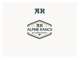 AR Alpine Ranch | Logo Design by wonderland