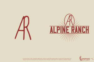 AR Alpine Ranch | Logo Design by InkThink by Scaurus