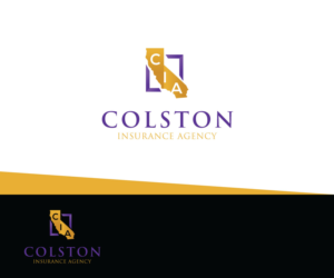Colston Insurance Agency | Logo Design by Iris 3