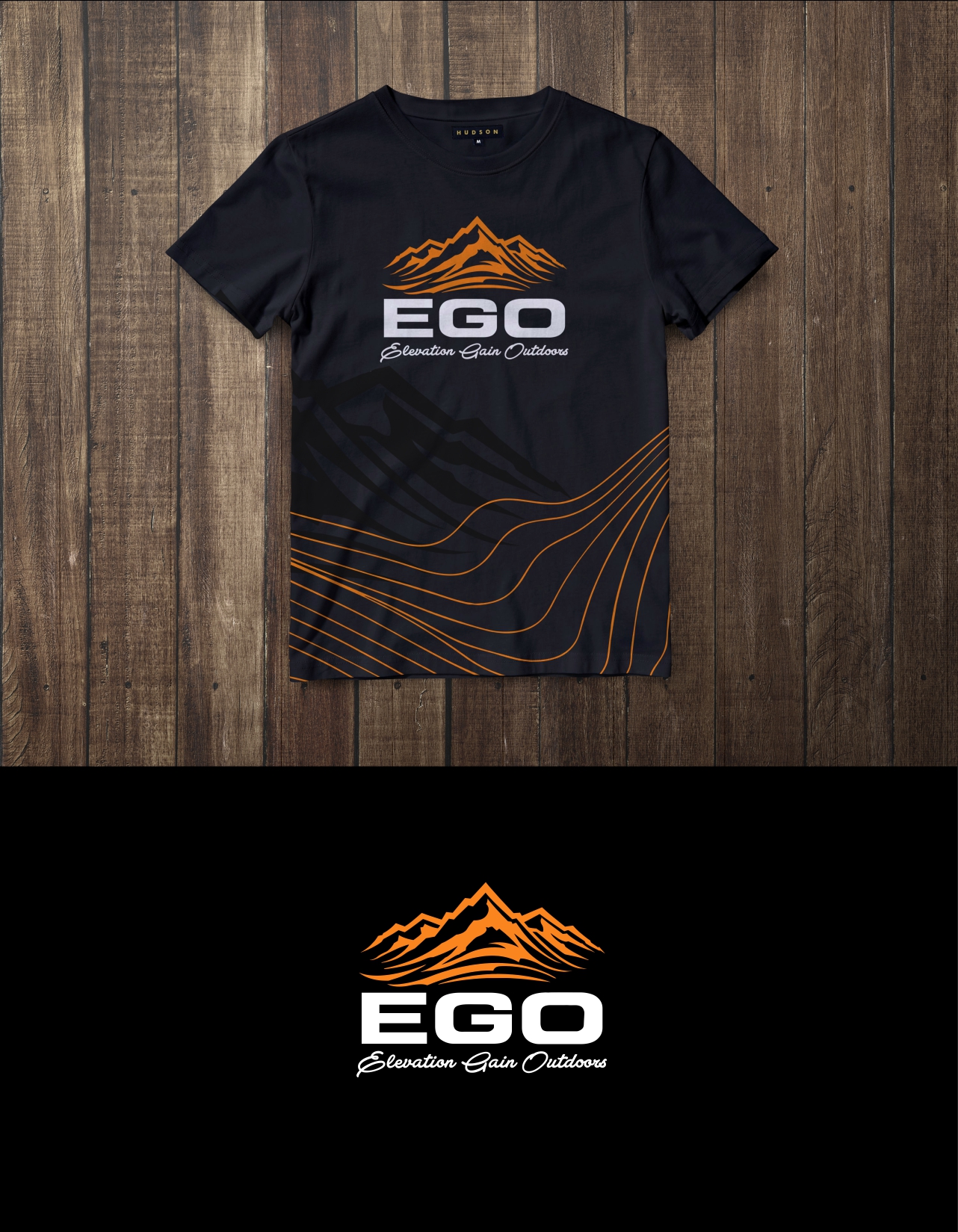 Diseño de Camiseta por Praza para Elevation Gain Outdoors | Diseño #26745977