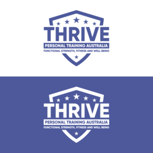 Thrive Personal Training Australia. Functional Strength, Fitness and Well Being | Logo Design by 1975oliverocampo