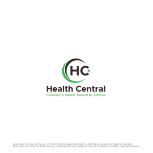Health Central | Diseño de Logo por Potatow