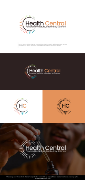 Health Central | Logo Design by Kim Ji