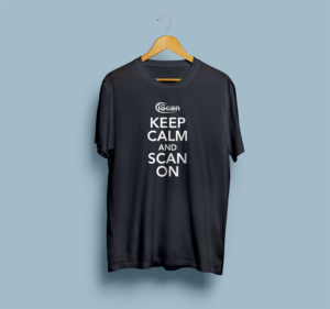 iScan reimagining catastrophe hail assessment | Diseño de Camiseta por duskpro79
