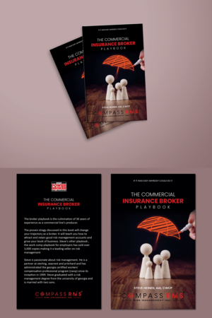 The Commercial Insurance Broker Playbook | Design de Couverture de Livre par Fat Bat Man