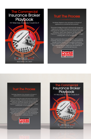 The Commercial Insurance Broker Playbook | Design de Couverture de Livre par ecorokerz