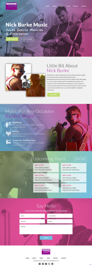 Squarespace Design by pb