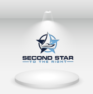 Second Star to the right | Logo Design by JUEL RANA 525340