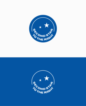 Second Star to the right | Logo Design by Omee