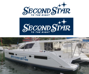 Second Star to the right | Logo Design by Buck Tornado