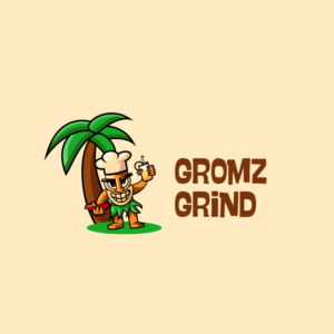Logo Design by Omee for Gromz Grindz | Design: #26739874
