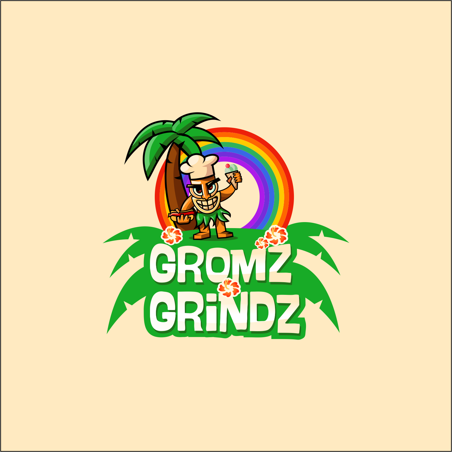 Logo-Design von Omee für Gromz Grindz | Design #26745649
