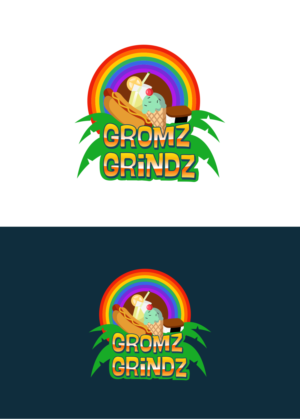 Gromz Grindz | Logo Design by Omee