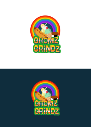 Logo Design by Omee for Gromz Grindz | Design: #26752398
