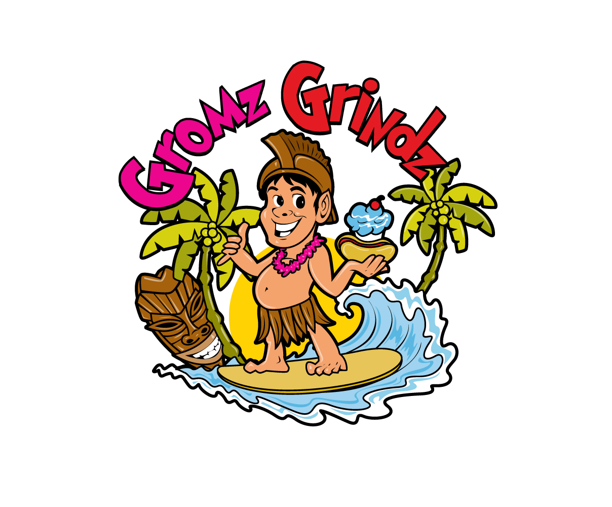Logo Design by blue eye for Gromz Grindz | Design #26728713