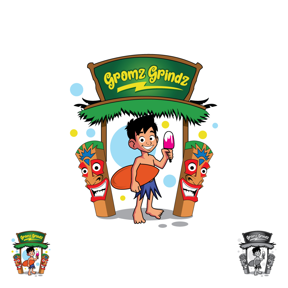 Logo Design by webeezine for Gromz Grindz | Design #26726636