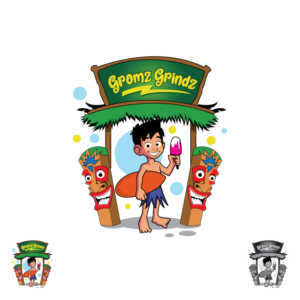 Logo Design by webeezine for Gromz Grindz | Design: #26726636