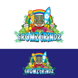 Gromz Grindz | Logo-Design von Samantha Ward Design