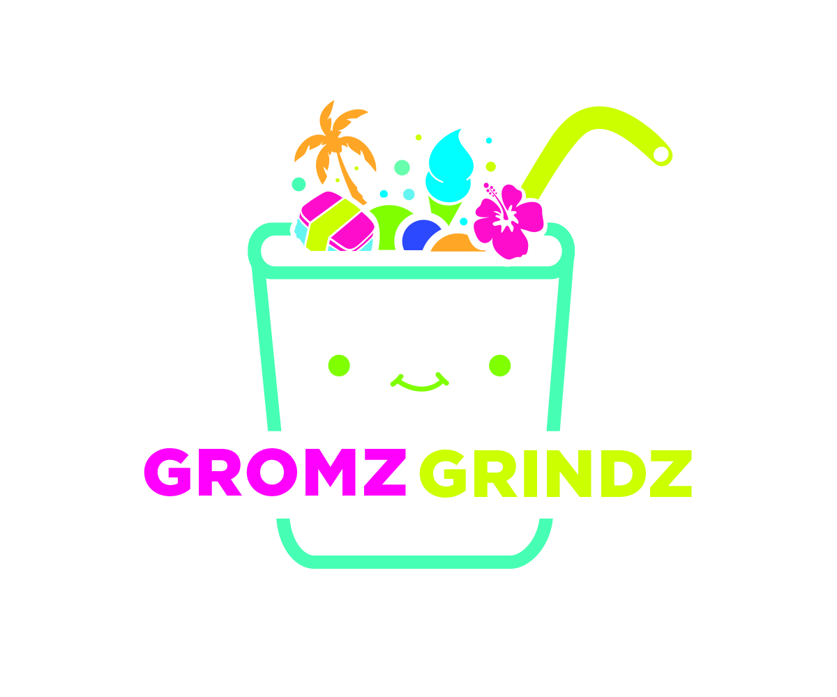 Logo Design by gates for Gromz Grindz | Design #26734557