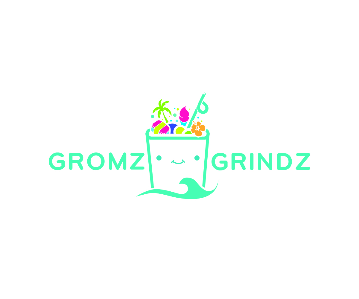 Logo Design by gates for Gromz Grindz | Design #26734560
