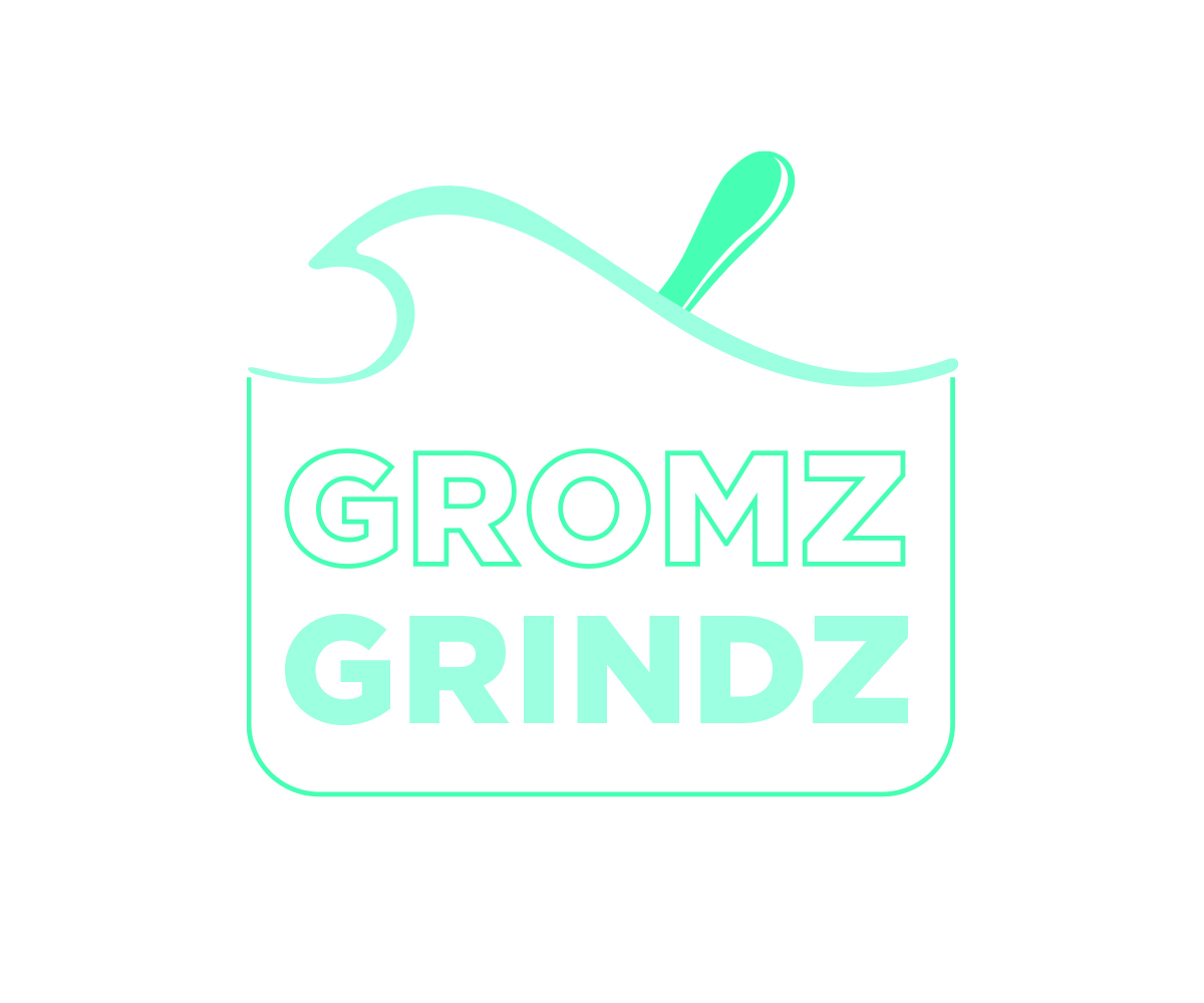 Logo Design by gates for Gromz Grindz | Design #26734566