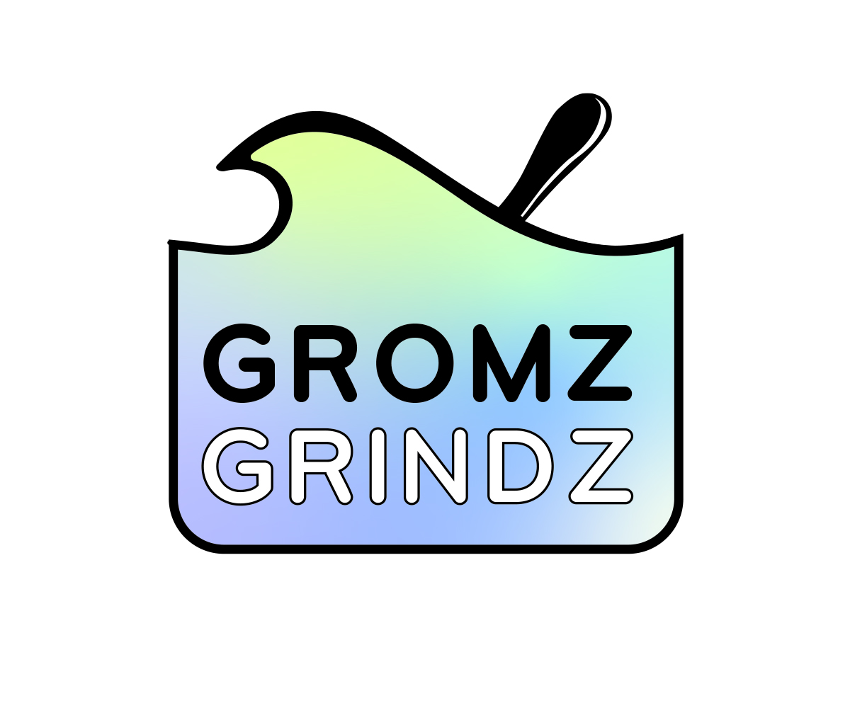 Logo Design by gates for Gromz Grindz | Design #26734654