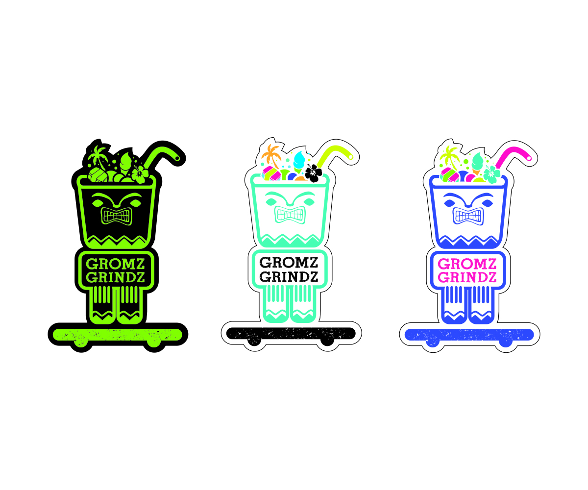 Logo Design by gates for Gromz Grindz | Design #26737771