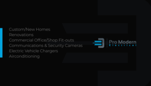 Visitenkarten-Design von nathanaelpeter für Pro Modern Electrical  | Design: #26734699