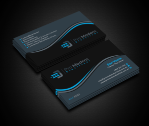 Business Card Design by Creations Box 2015 for Pro Modern Electrical  | Design: #26730454