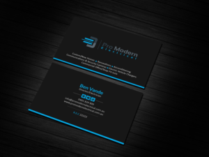 Business Card Design by Creations Box 2015 for Pro Modern Electrical  | Design: #26730455
