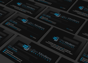 Business Card Design by Creations Box 2015 for Pro Modern Electrical  | Design: #26730456