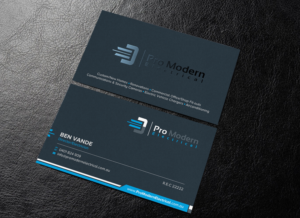 Business Card Design by chandrayaan.creative for Pro Modern Electrical  | Design: #26724785