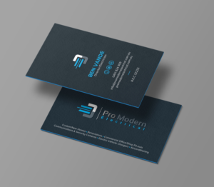 Business Card Design by chandrayaan.creative for Pro Modern Electrical  | Design: #26724793