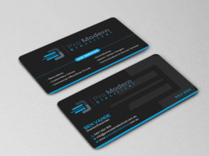 Business Card Design by Uttom 2 for Pro Modern Electrical  | Design: #26763798