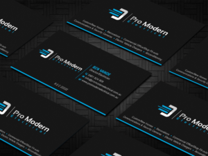 Business Card Design by DesignShout for Pro Modern Electrical  | Design: #26751616