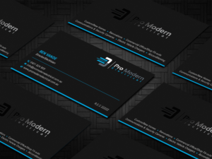 Business Card Design by DesignShout for Pro Modern Electrical  | Design: #26751647