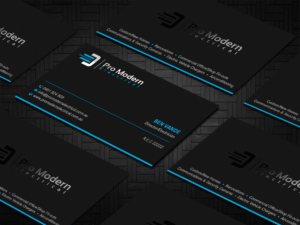 Business Card Design by DesignShout for Pro Modern Electrical  | Design: #26751660