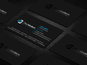 Business Card Design by DesignShout for Pro Modern Electrical  | Design: #26751686