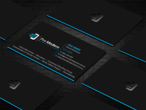 Business Card Design by DesignShout for Pro Modern Electrical  | Design: #26751688