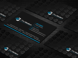 Business Card Design by DesignShout for Pro Modern Electrical  | Design: #26753125