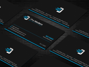 Business Card Design by DesignShout for Pro Modern Electrical  | Design: #26756945