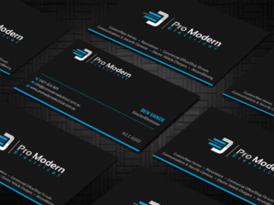 Business Card Design by DesignShout for Pro Modern Electrical  | Design: #26756946