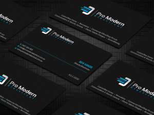 Business Card Design by DesignShout for Pro Modern Electrical  | Design: #26756948