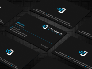 Business Card Design by DesignShout for Pro Modern Electrical  | Design: #26756958