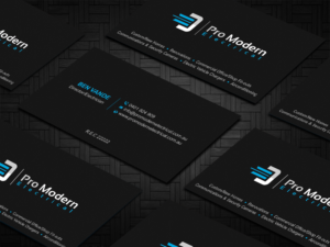 Business Card Design by DesignShout for Pro Modern Electrical  | Design: #26757034